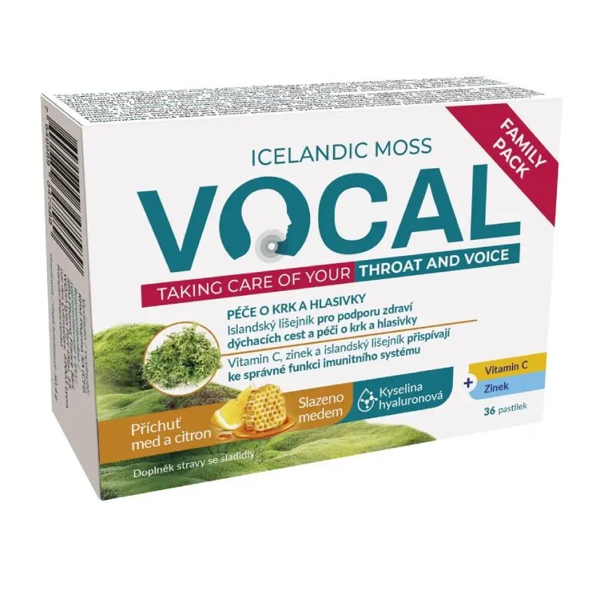 12628-vocal ha pastilky s prichuti medu a citronu 36ks 12628-vocal ha pastilky s prichuti medu a citronu 36ks